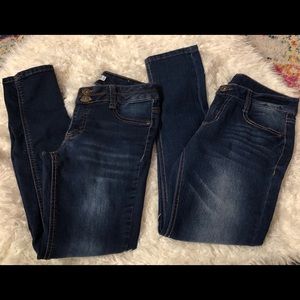 Arizona & Mudd Skinny Jeans